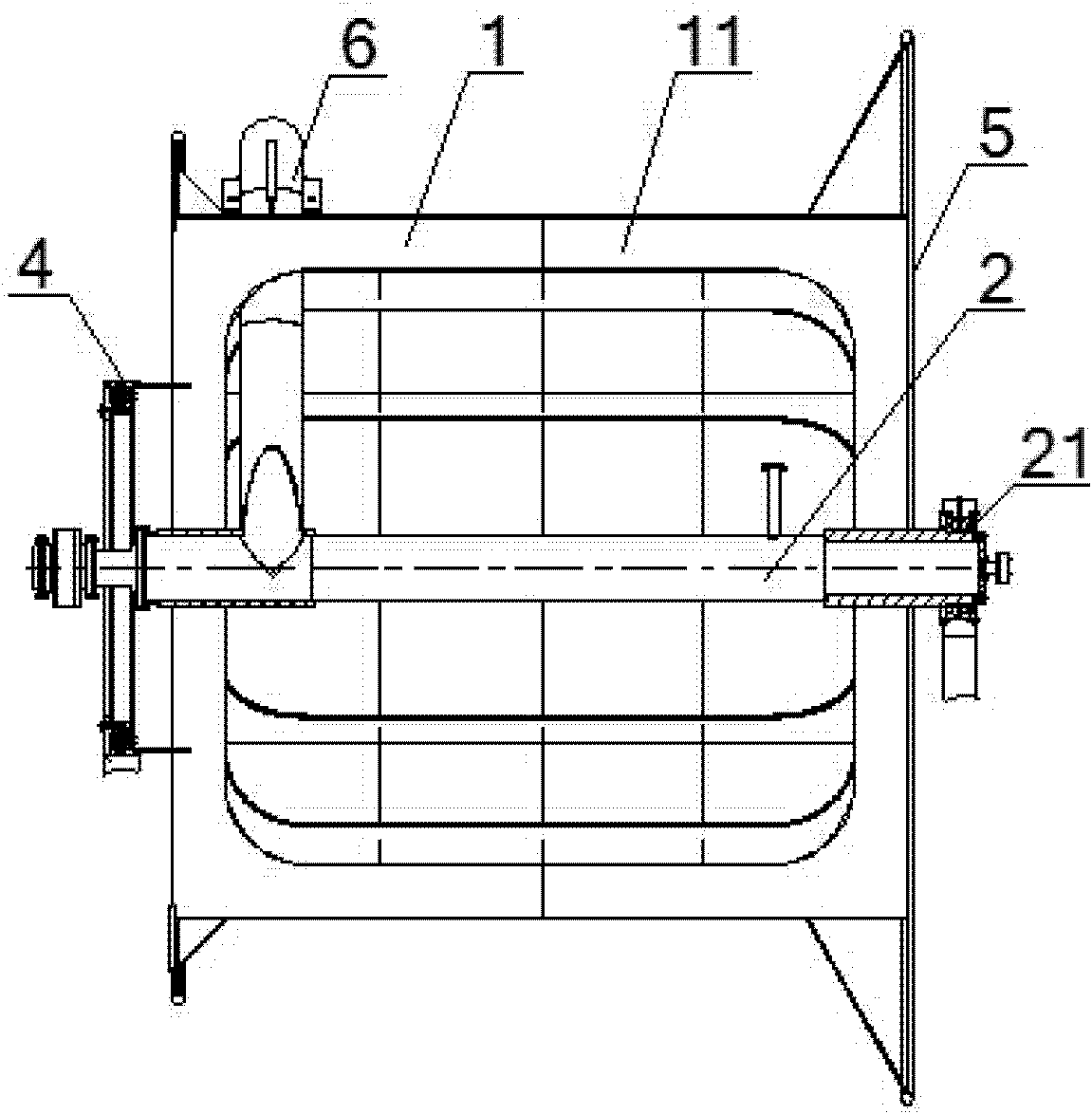 Ultralarge roller and machining method