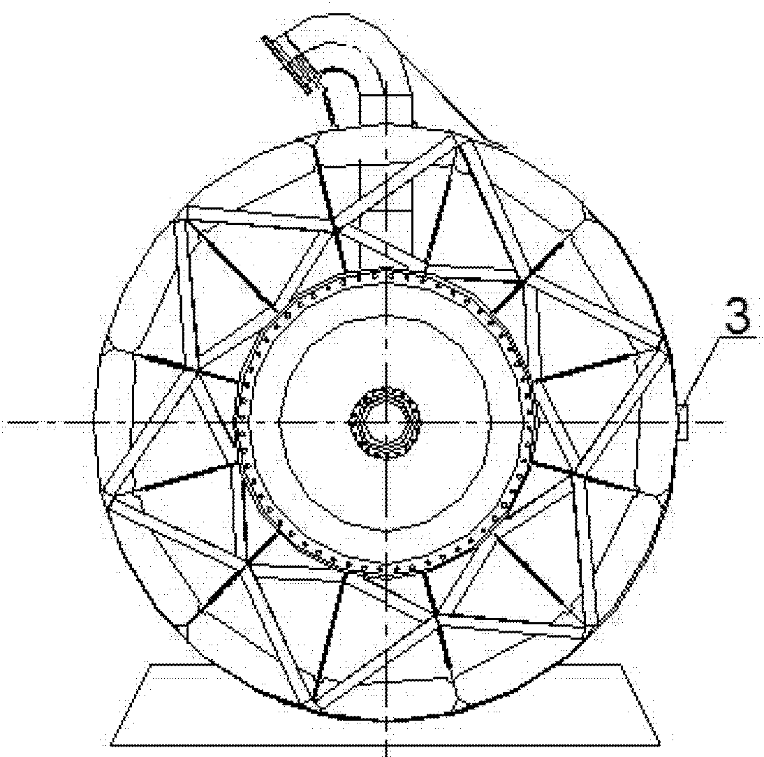 Ultralarge roller and machining method