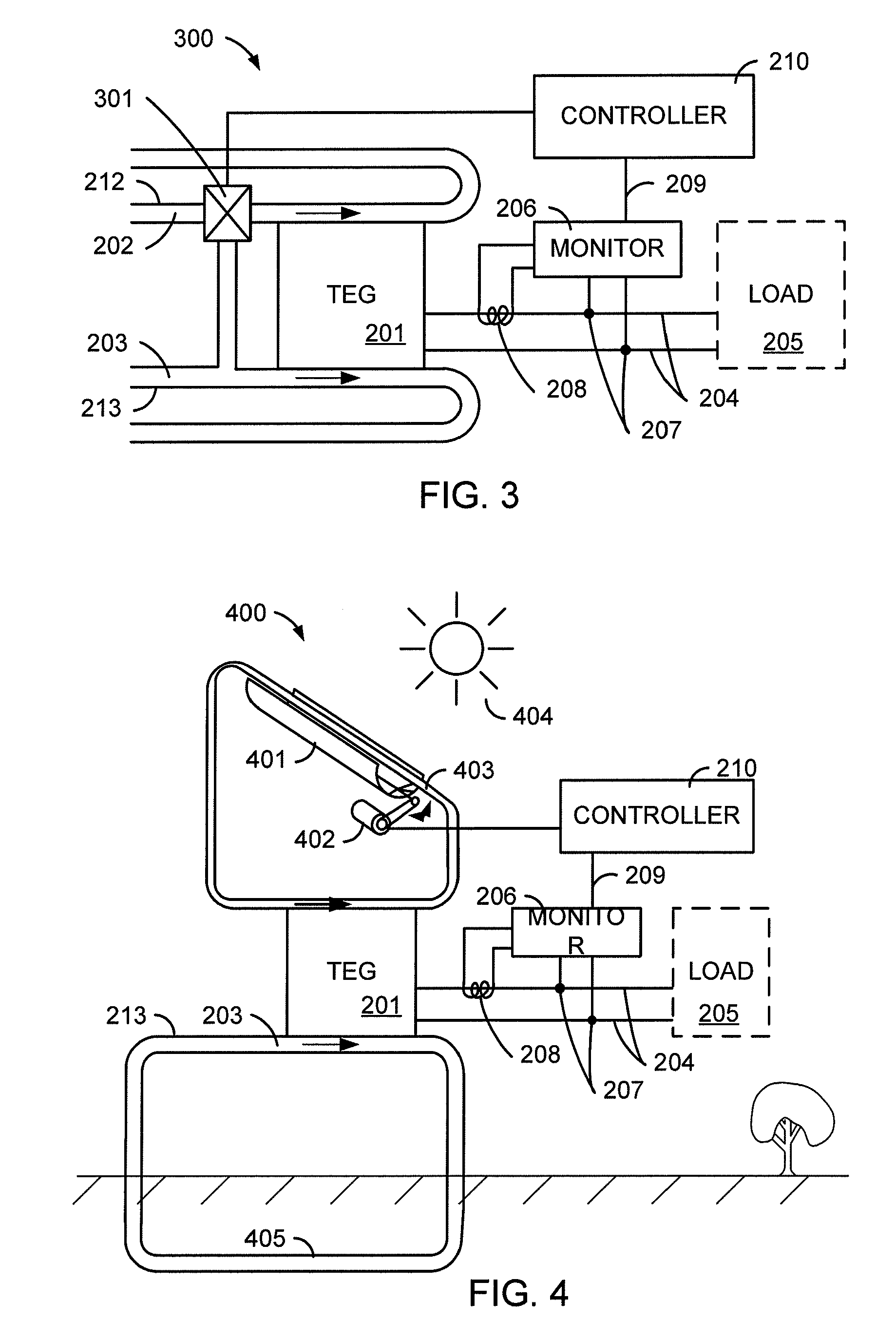 Automatic configuration of thermoelectric generation system to load requirements