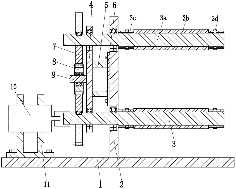 Double-winding device for dialyzing paper winding device