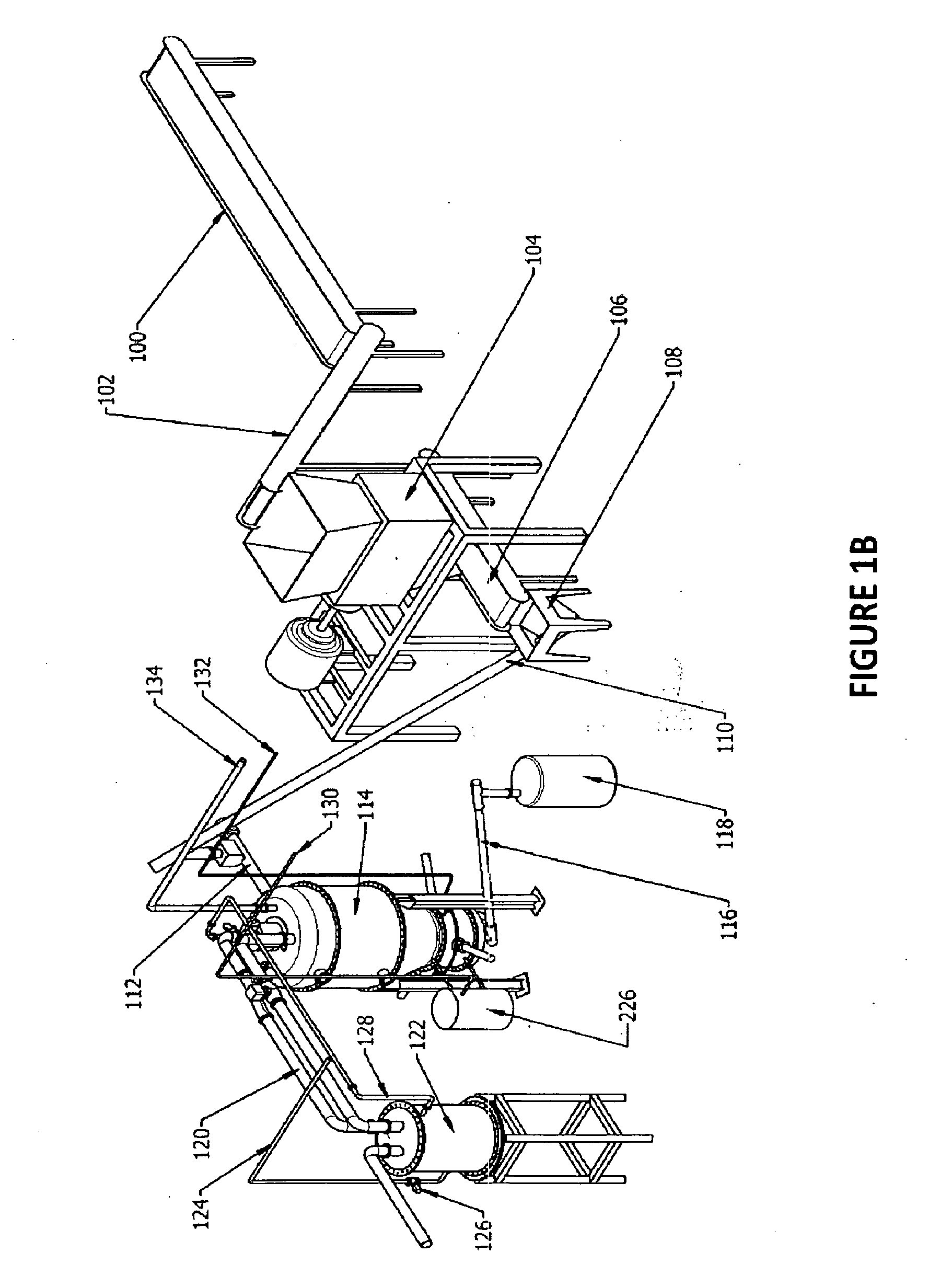 System and method for processing material to generate syngas using water injection