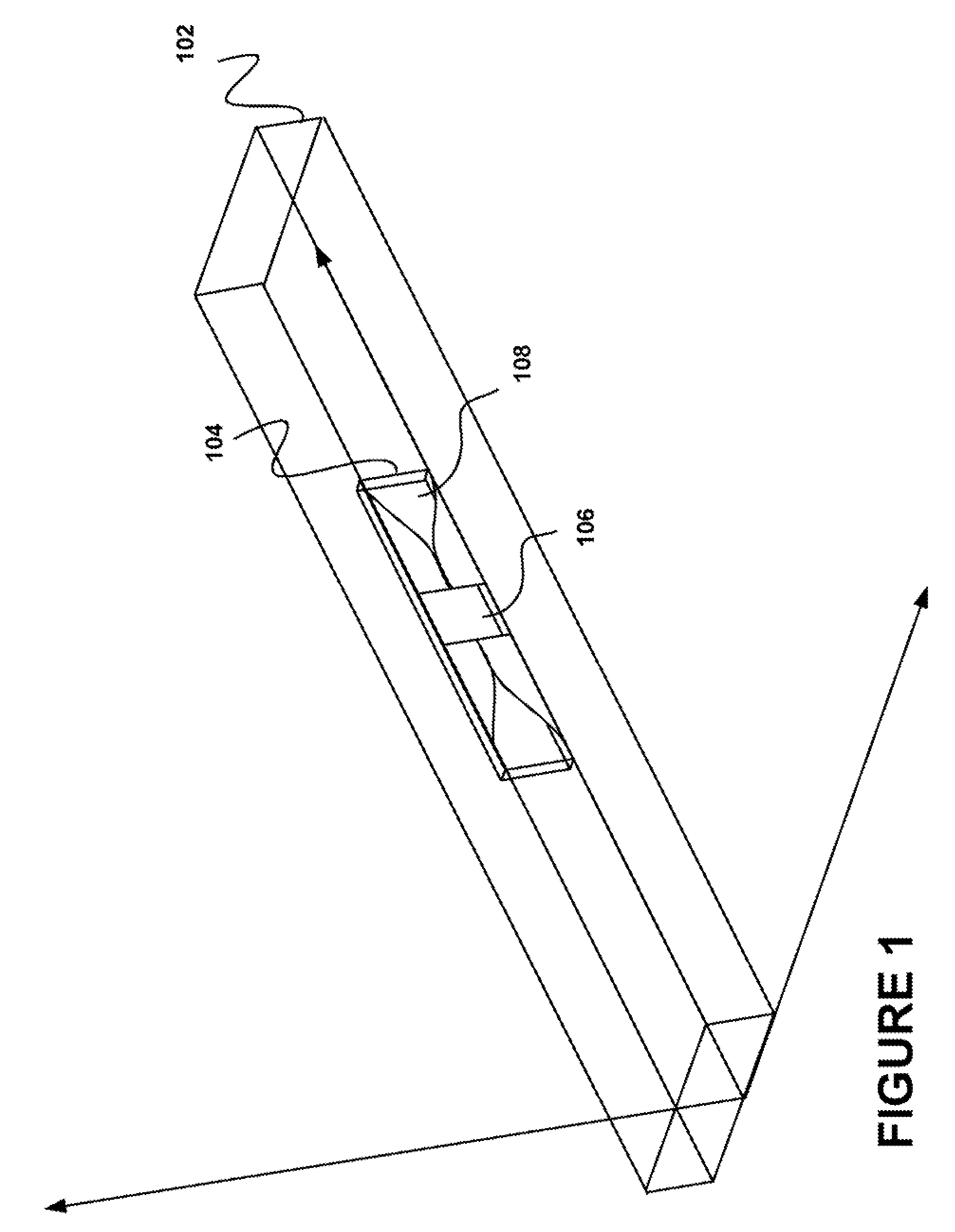 Waveguide apparatus with integrated amplifier and associated transitions