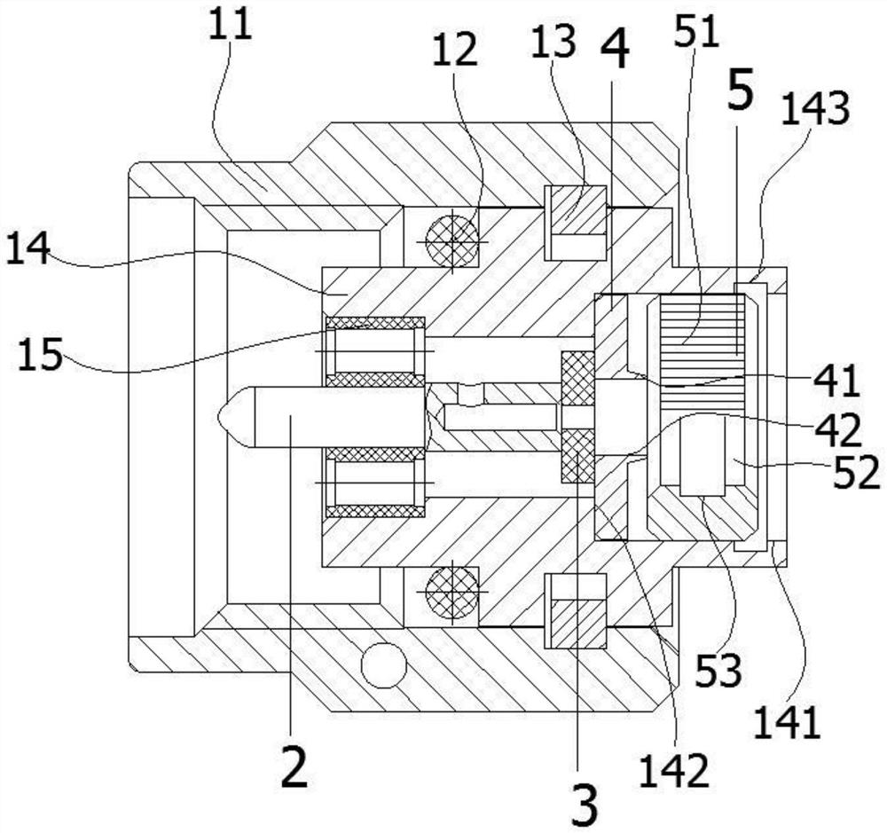 Novel millimeter wave radio frequency coaxial connector and cable connecting method thereof