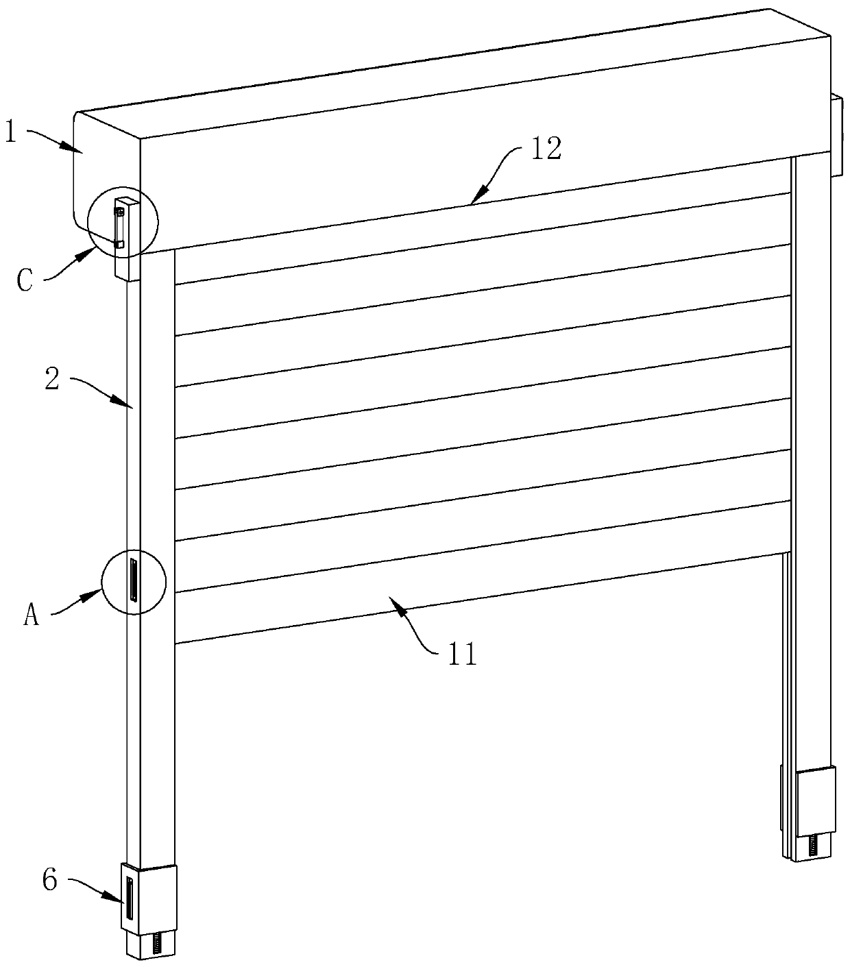 fire shutter door