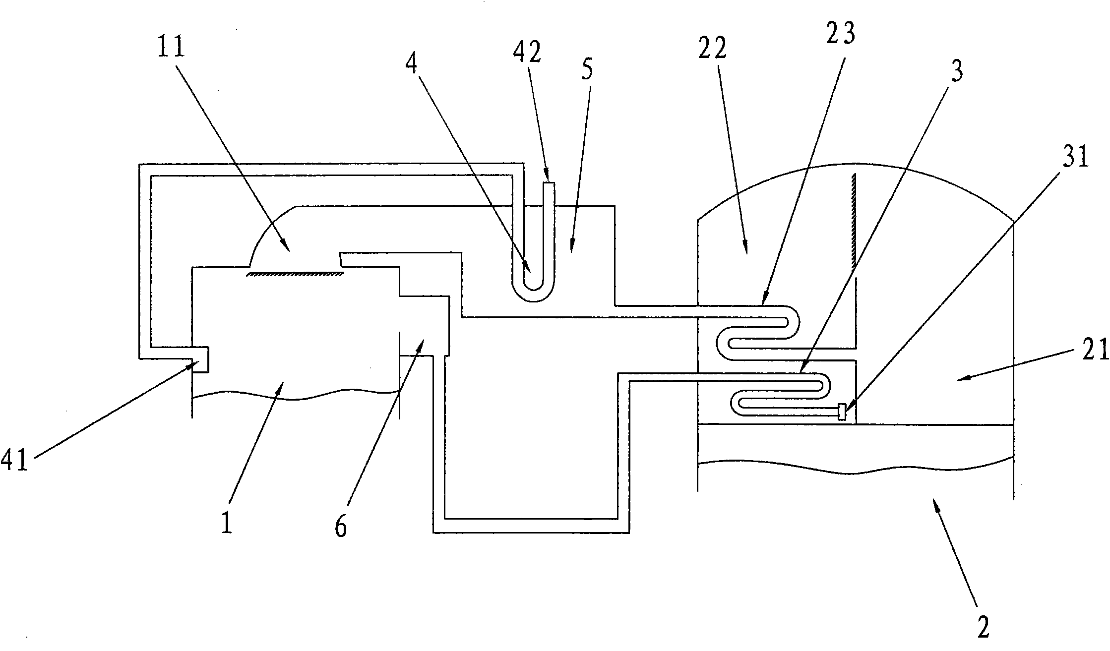 Improved generator of lithium-bromide air conditioner