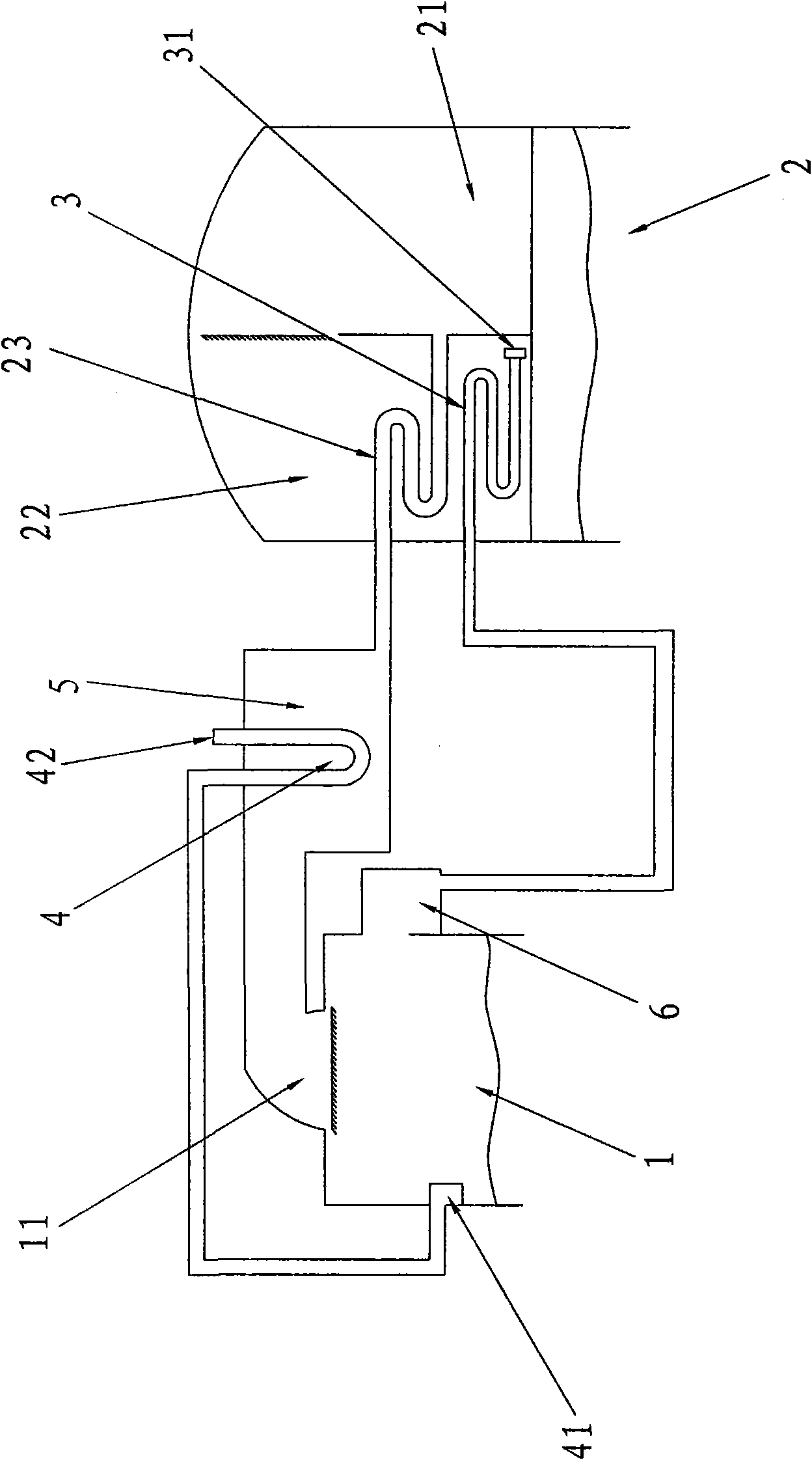 Improved generator of lithium-bromide air conditioner