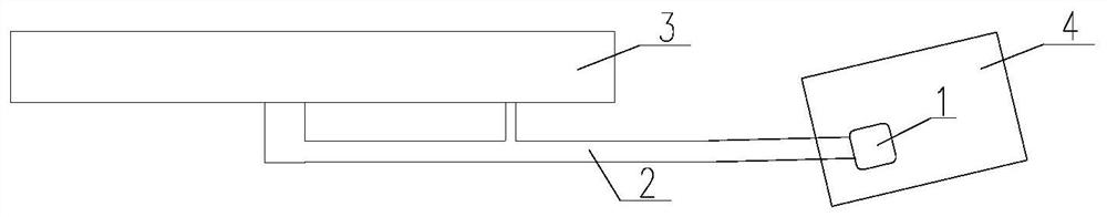 Arrangement structure of ultrahigh outlet shaft and outlet adit of underground powerhouse