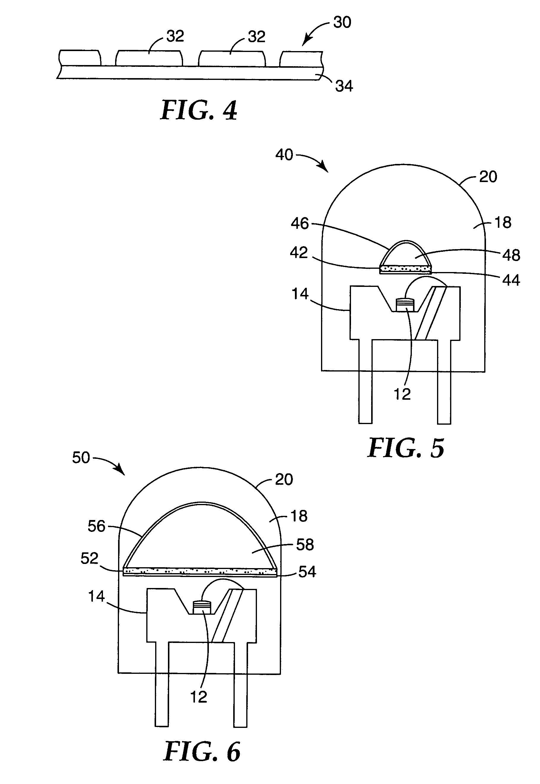 Phosphor based light sources having a polymeric long pass reflector