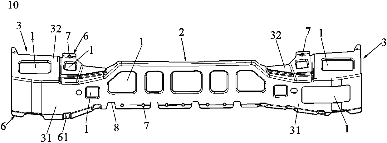 Ventilation hood reinforcing plate, ventilation hood assembly and vehicle