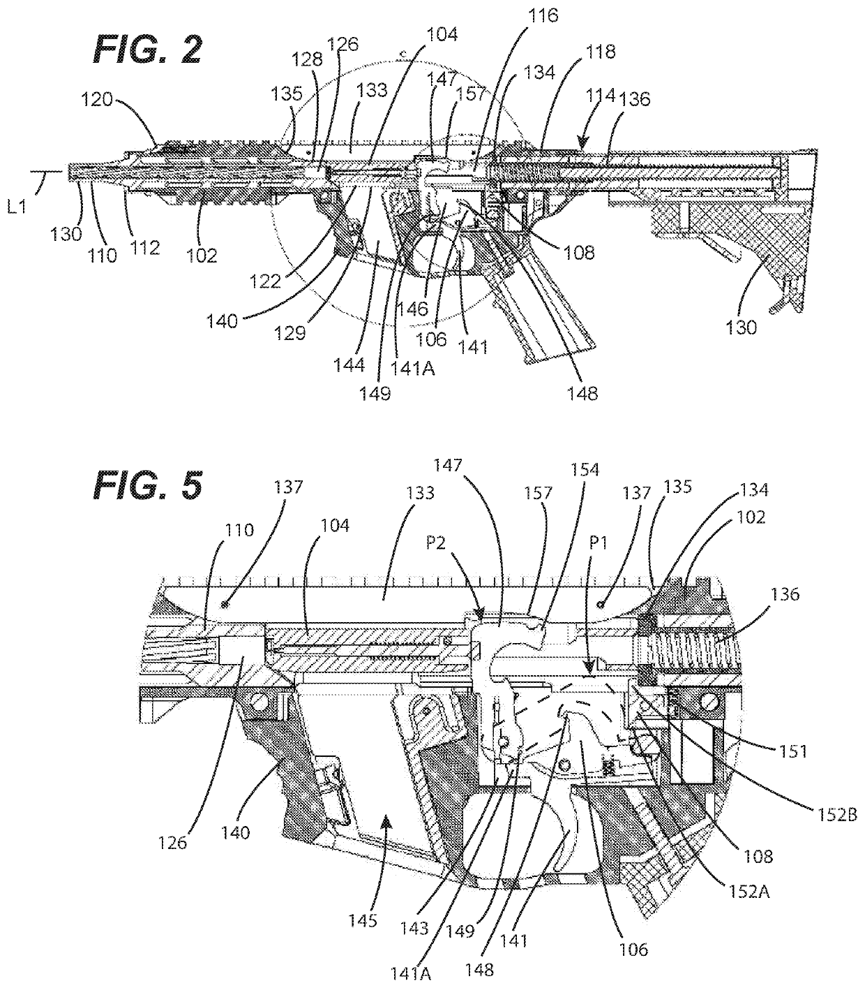 Ammunition convertible firearm