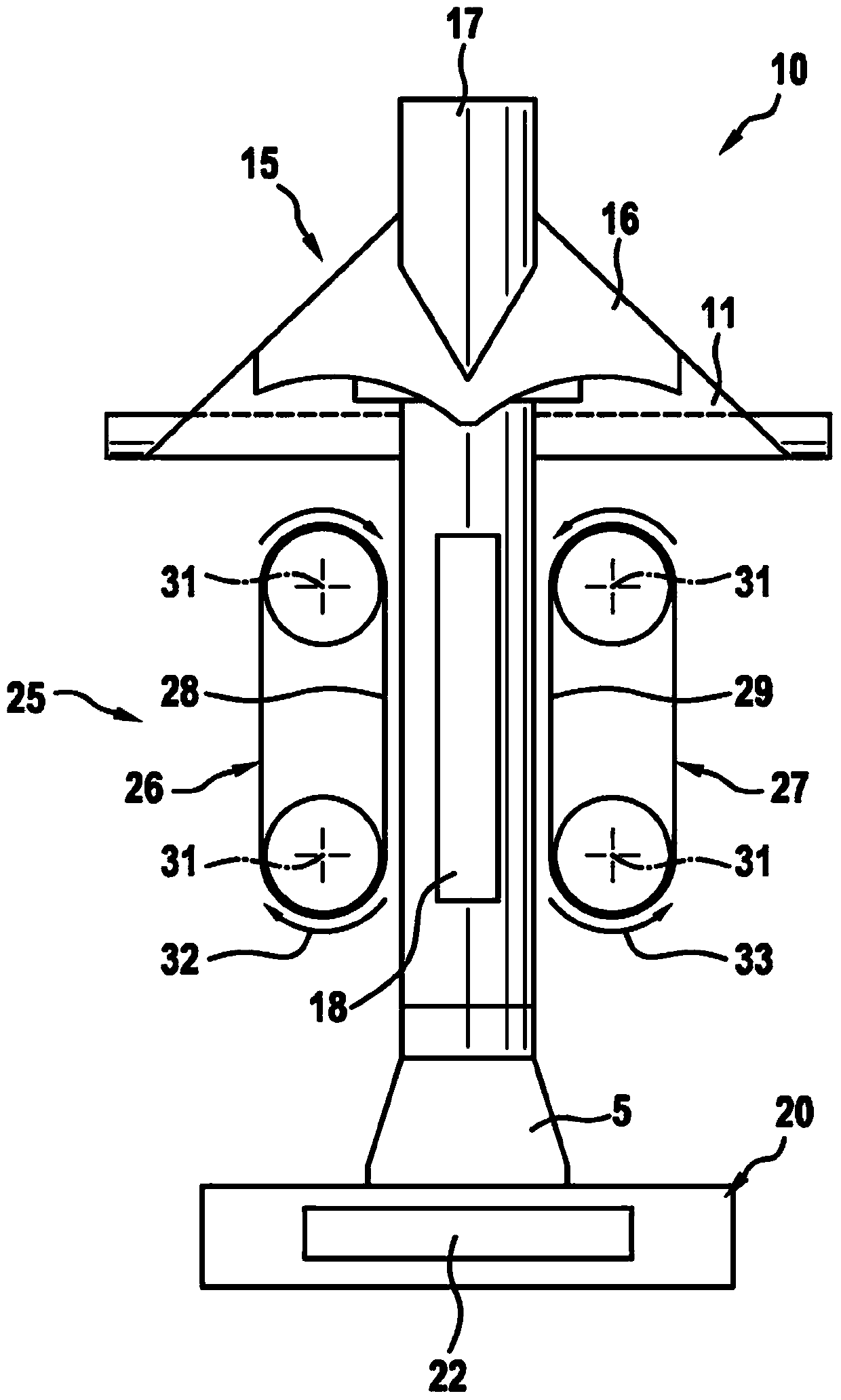 Tubular bag machine and method for operating a tubular bag machine