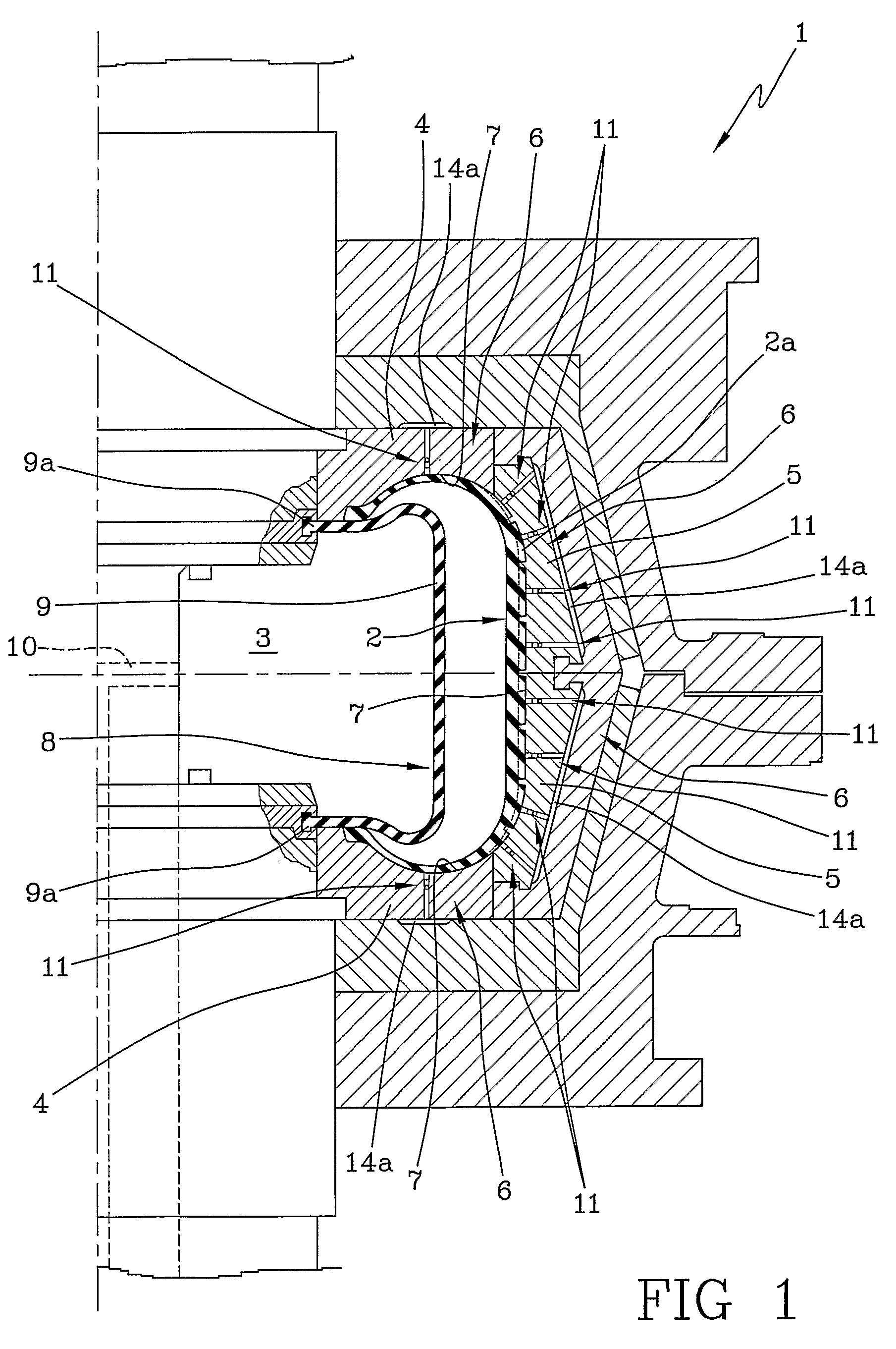 Method and apparatus for manufacturing tyres for vehicle wheels