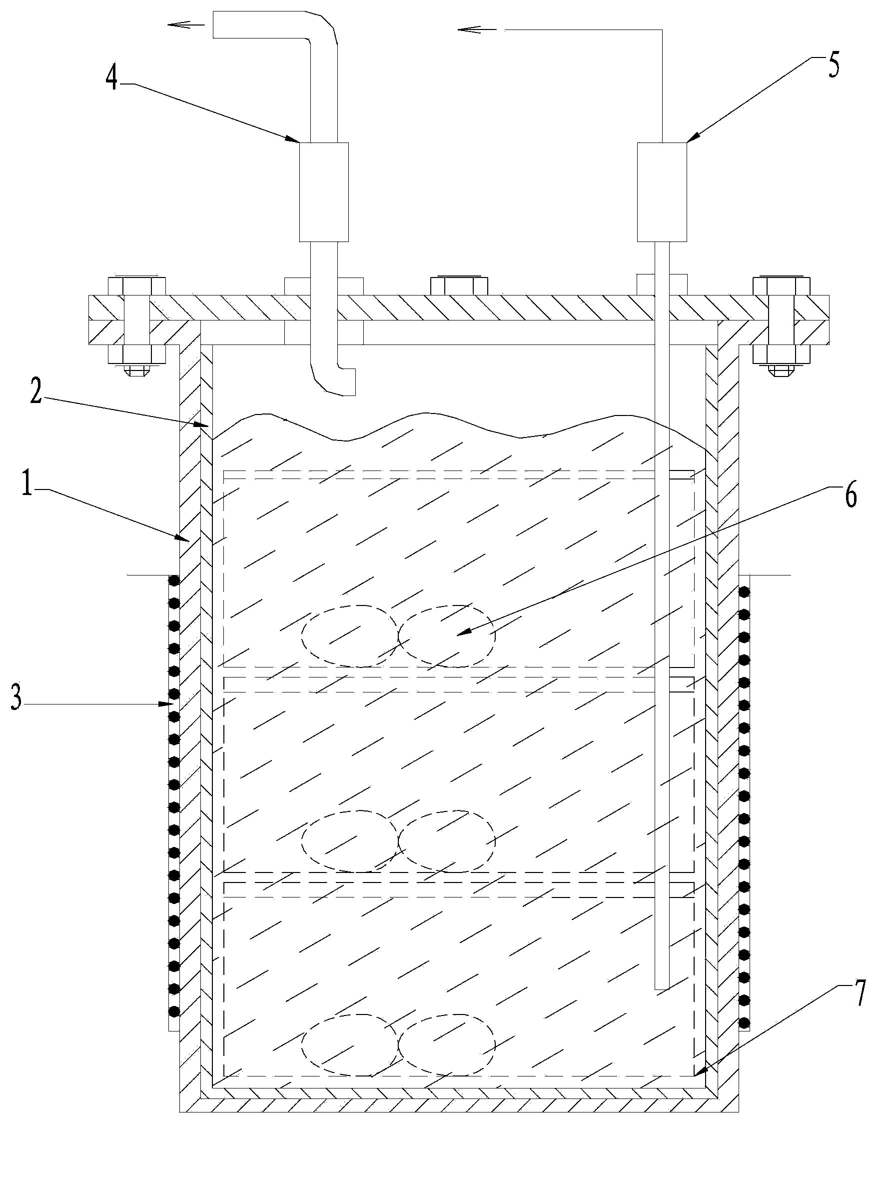 Method and device for pickling salted eggs in pressure circulation manner