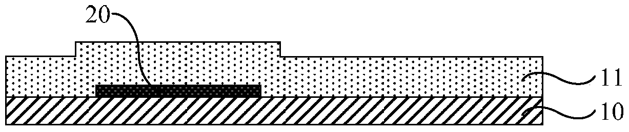 A substrate and a manufacturing method of an alignment mark, and a display device