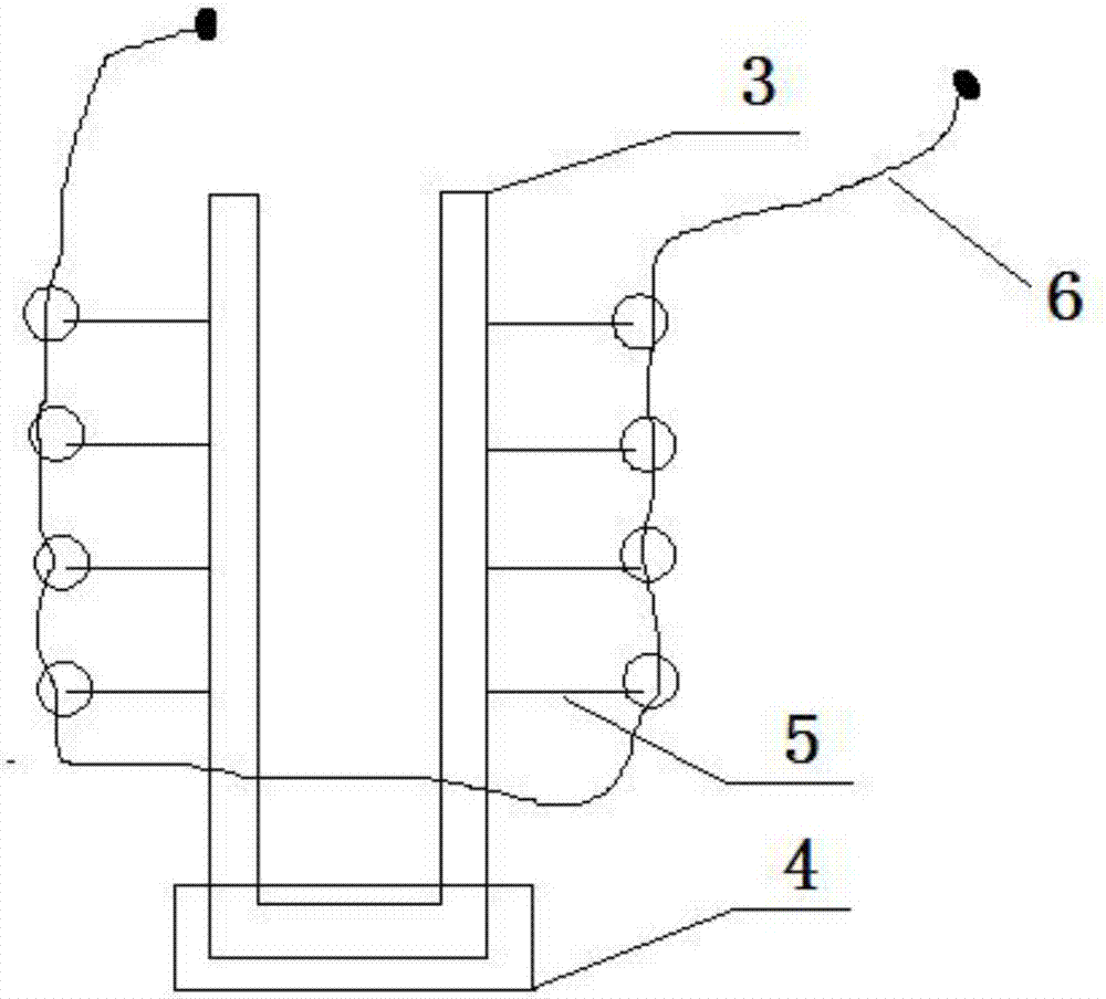 Construction method of underground heat transfer pipe of ground source heat pump system