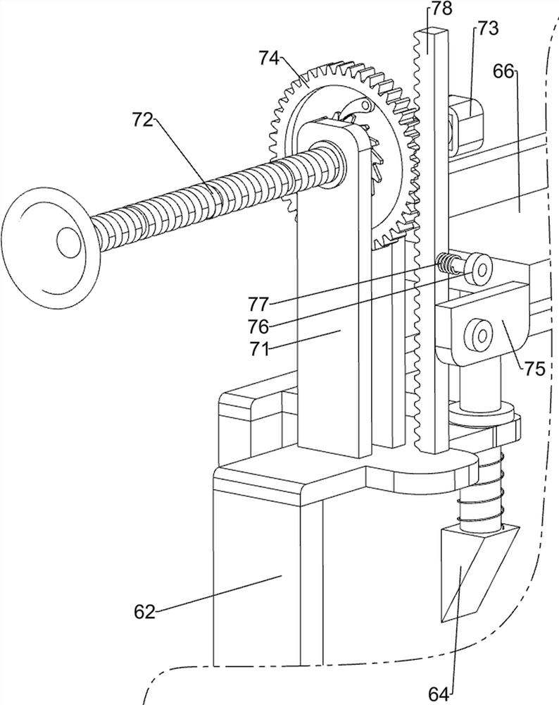 Dinosaur tail cutting machine for figurine manufacturing