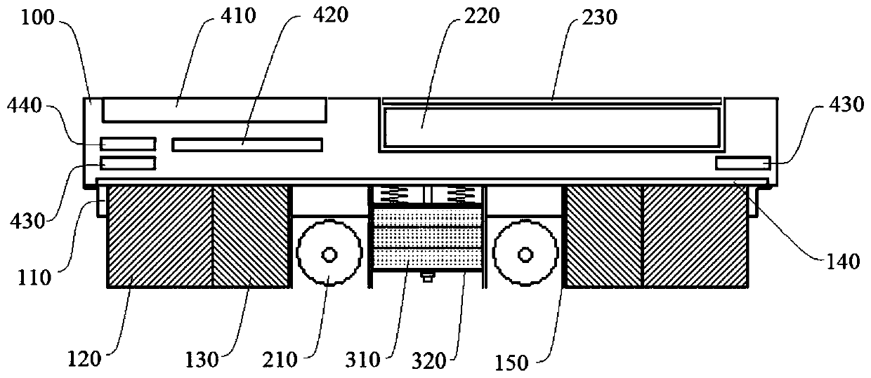 Fully-automatic blackboard eraser with controllable magnetic force and teaching system