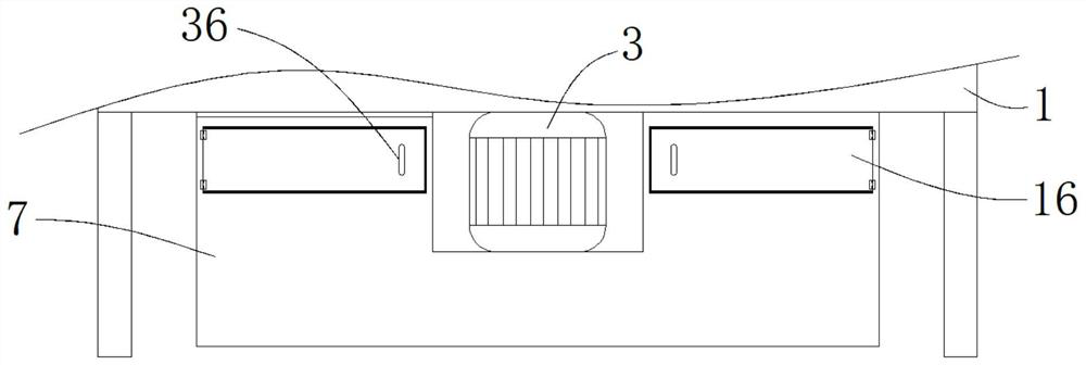 A cleaning mechanism for tire glue spraying production line with fast cleaning speed