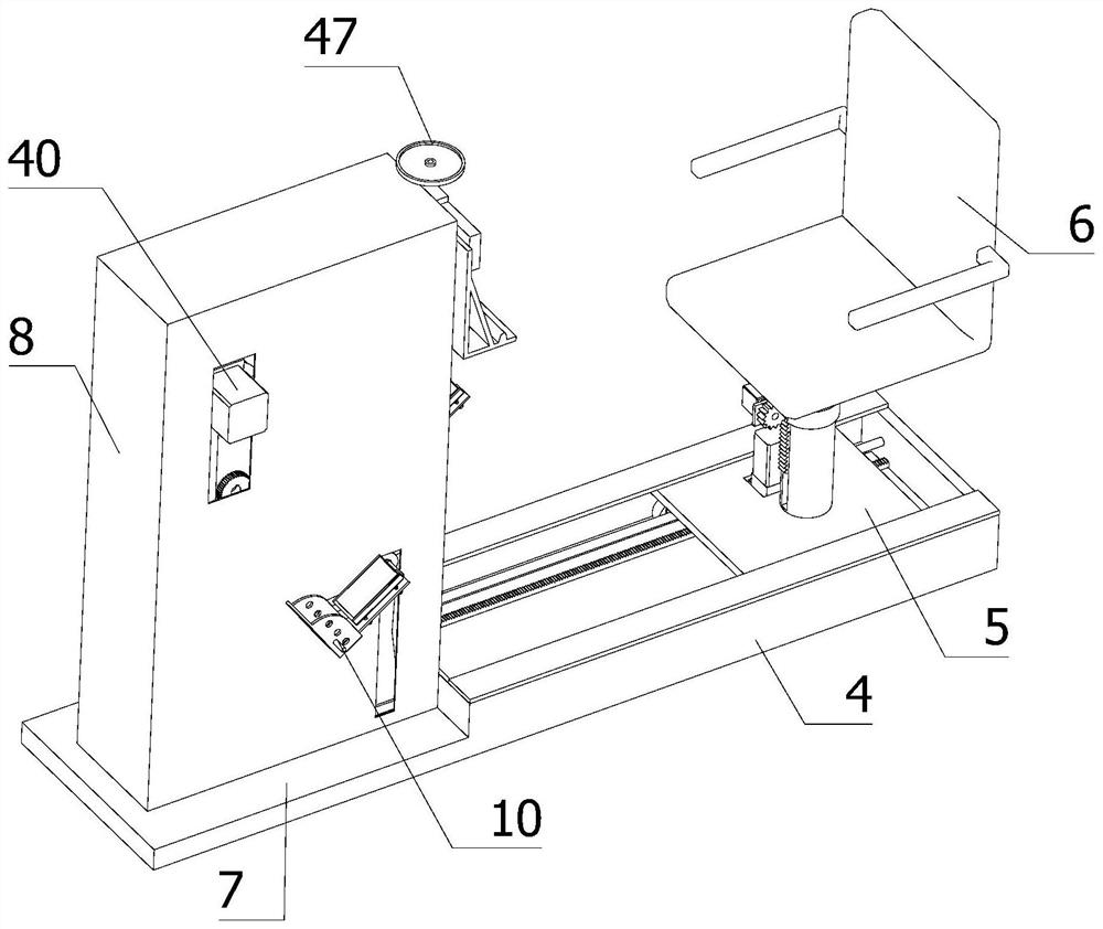 Postoperative local rehabilitation training device