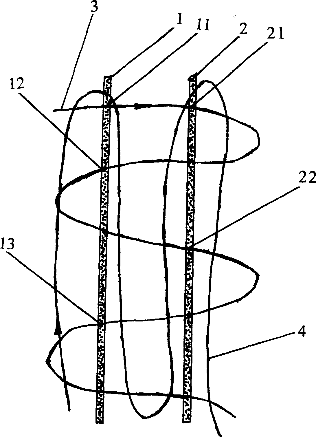 Artificial stone producing process