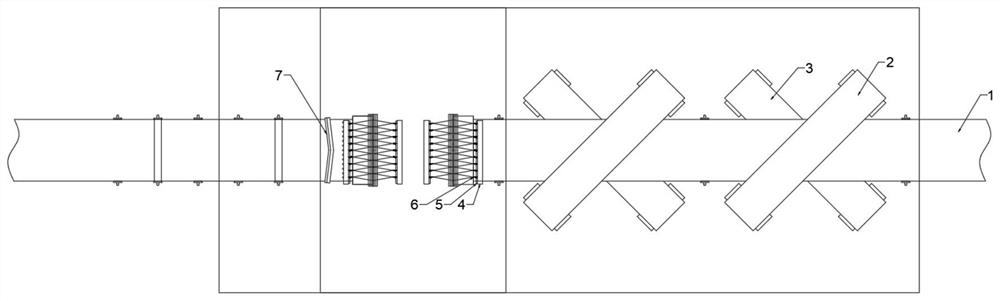 Wet-type high-speed rust removal system for rolled steel plate strip