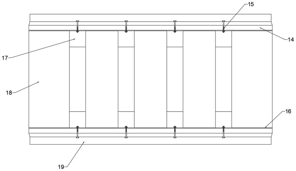 Wet-type high-speed rust removal system for rolled steel plate strip