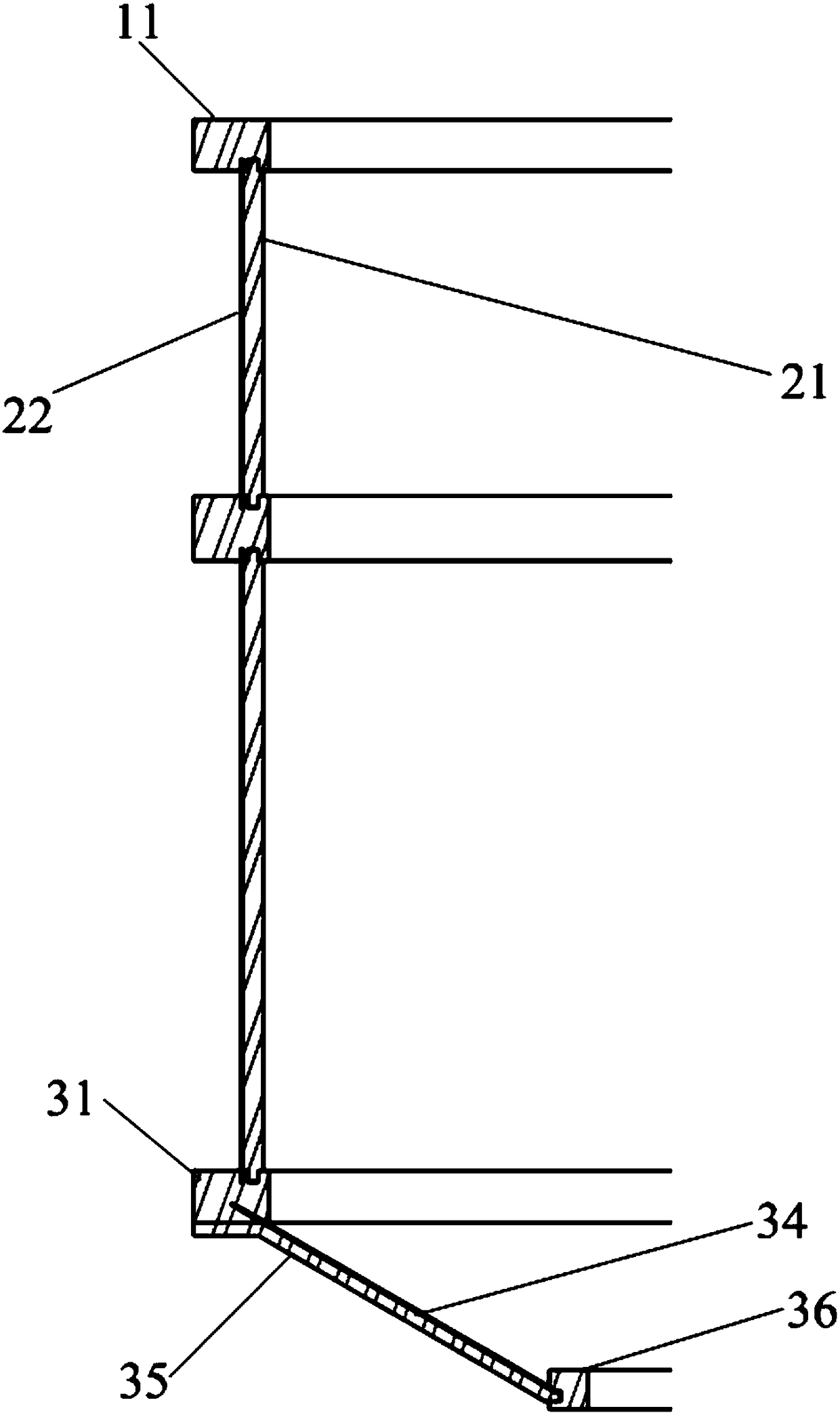 Draft tube as well as making method and material thereof