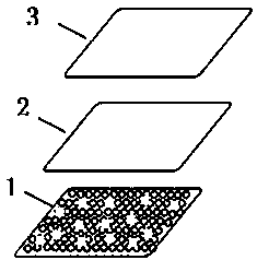 Medical dressing with tissue inducing function for fading scars and preparation method of medical dressing