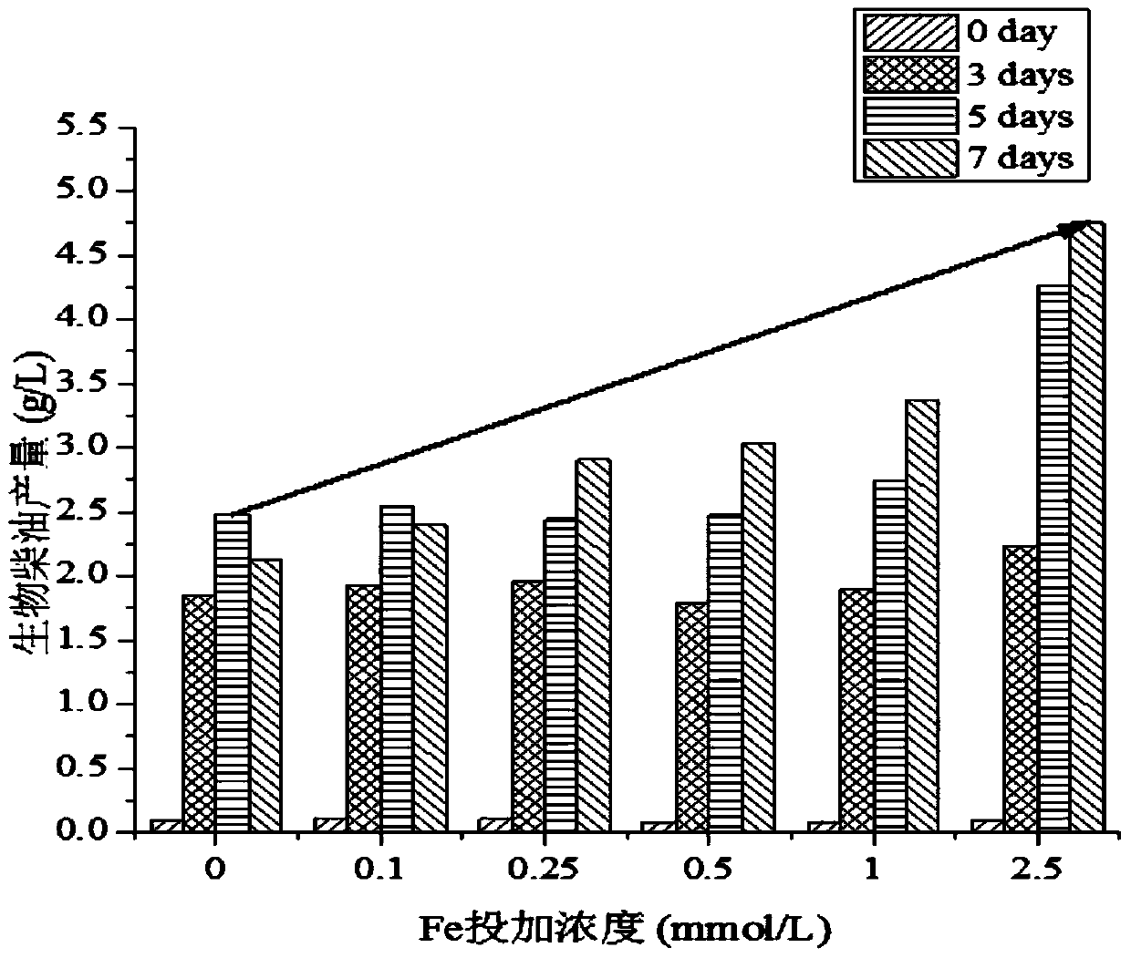 A method for the preparation of biodiesel by enhancing the microbial enrichment and lipid production of excess sludge