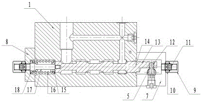 Hydraulic valve dedicated to windlass