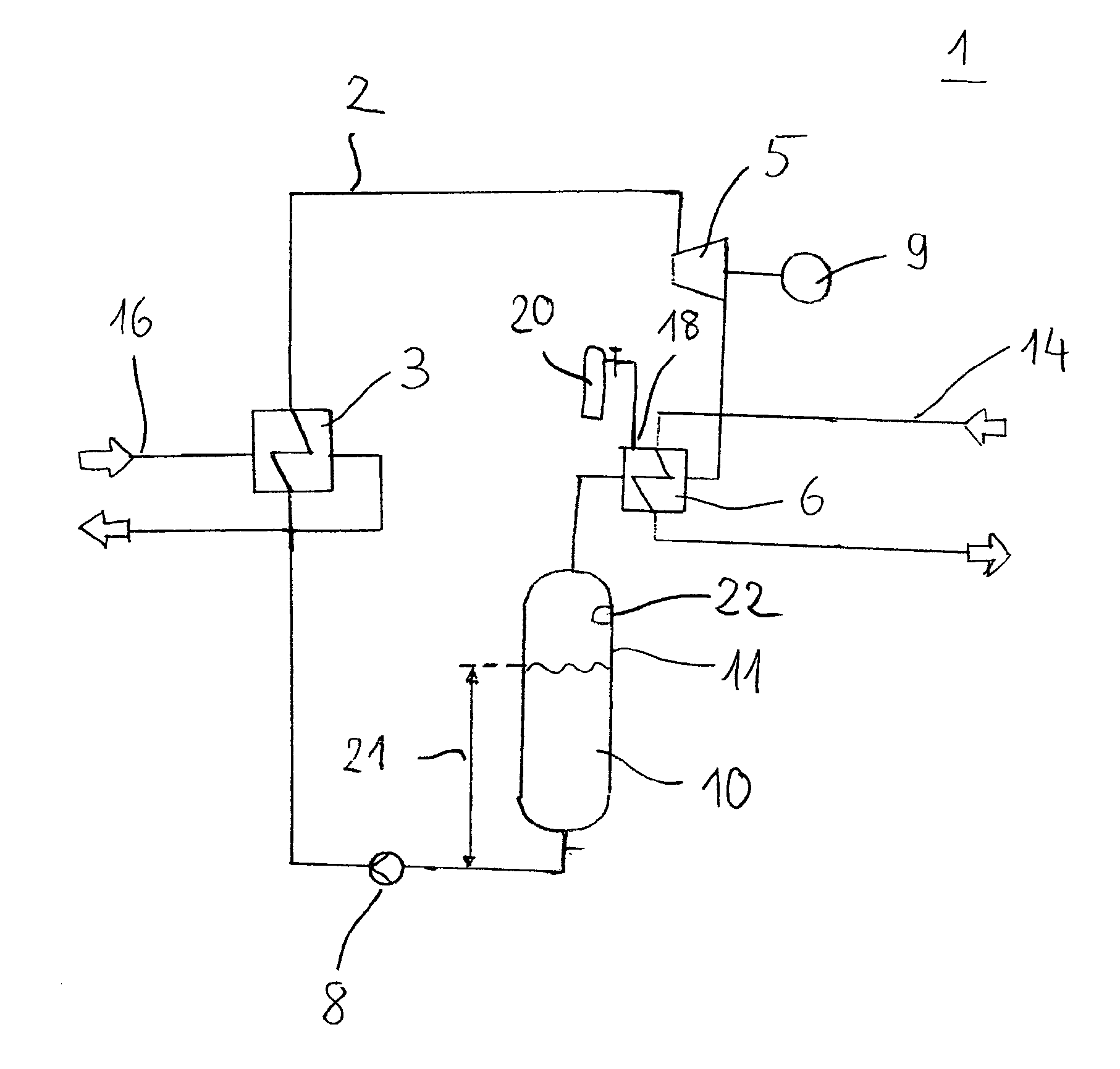 Thermodynamic Machine and Method for the Operation Thereof