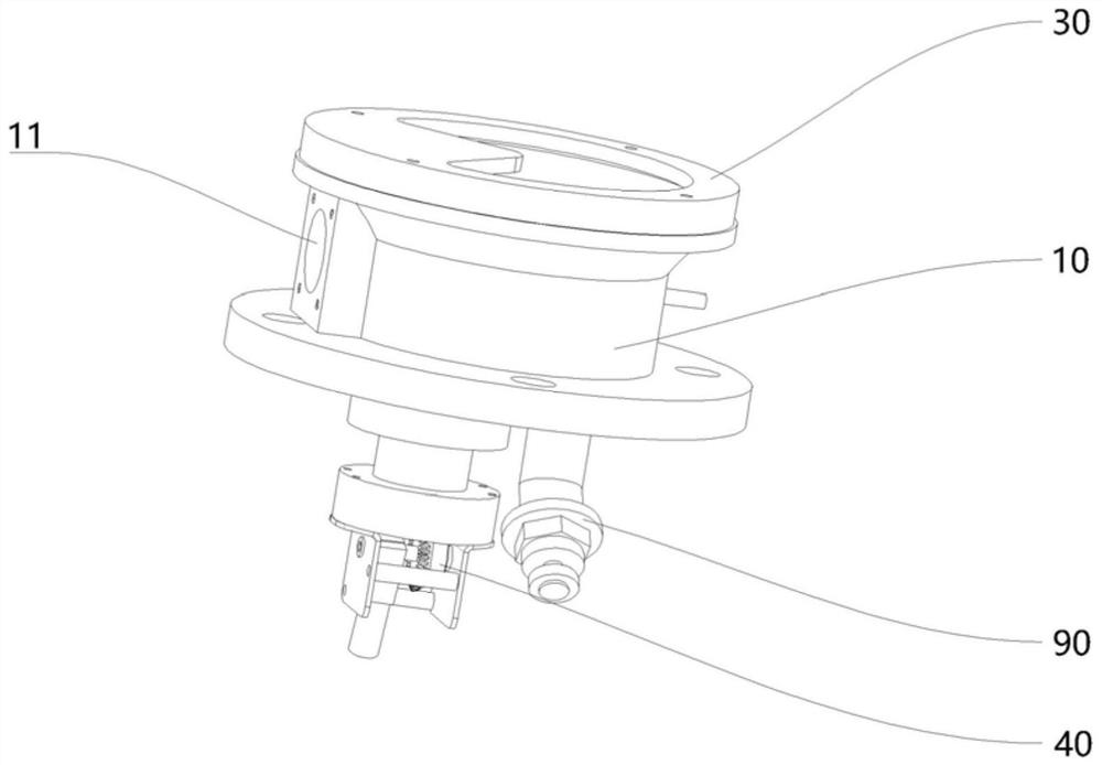 Magnetic attraction transmission type liquid level meter