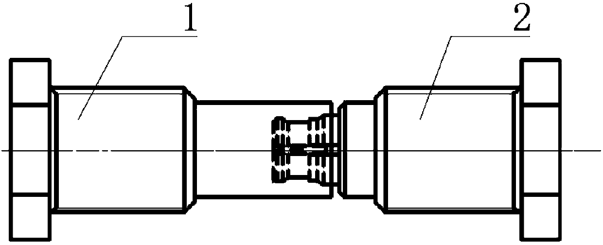 Quick insertion device for SMP connectors