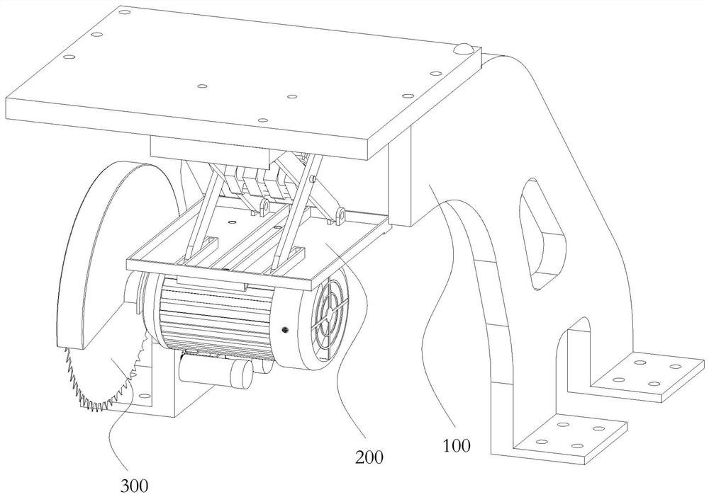 Continuous fast fish head and tail cutting device