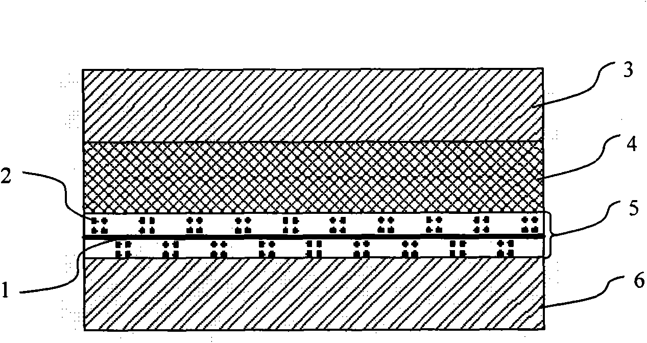 Woolen blanket for papermaking and manufacturing method thereof