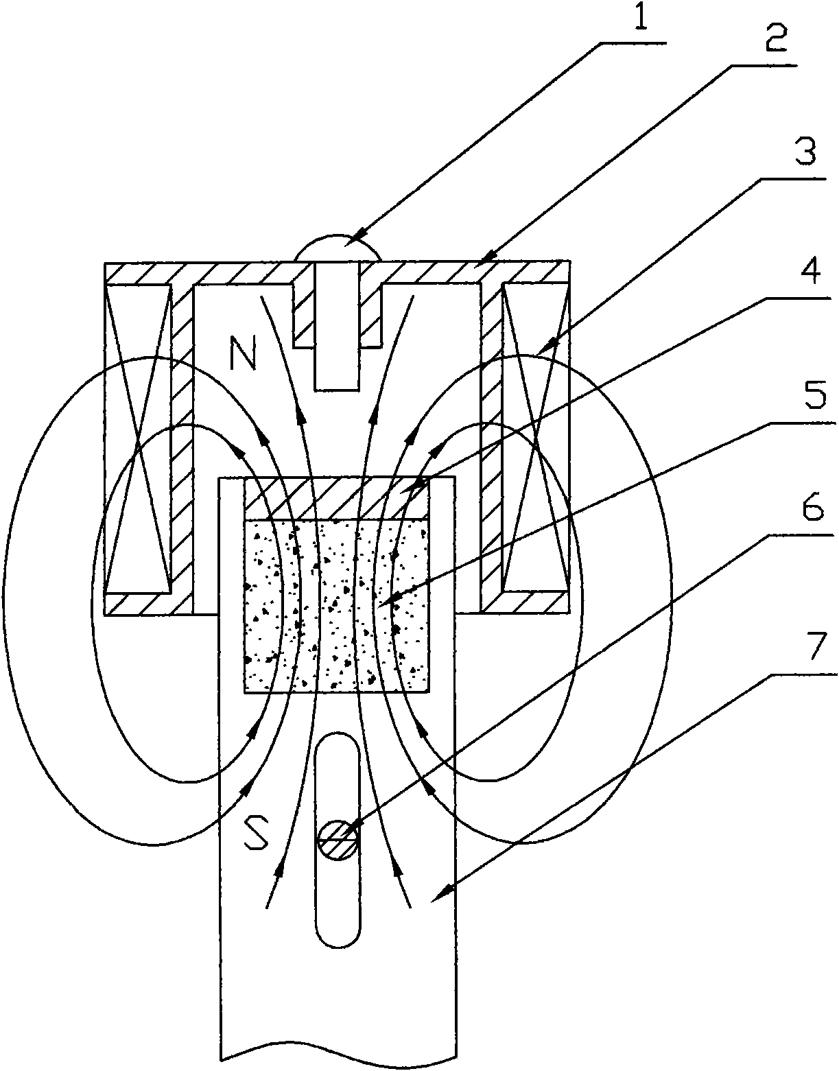 Electromagnetic device and application thereof