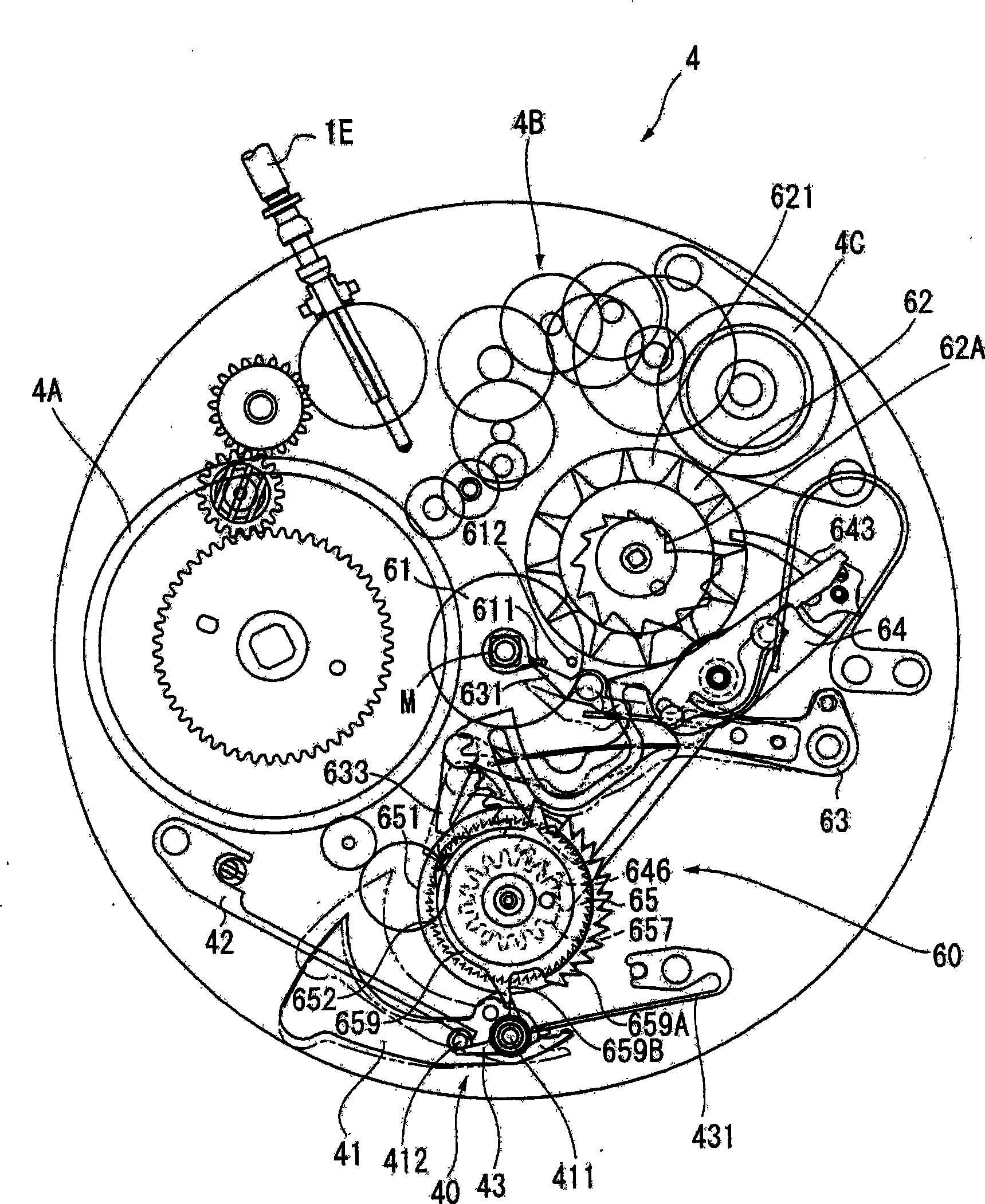 Timepiece and portable device