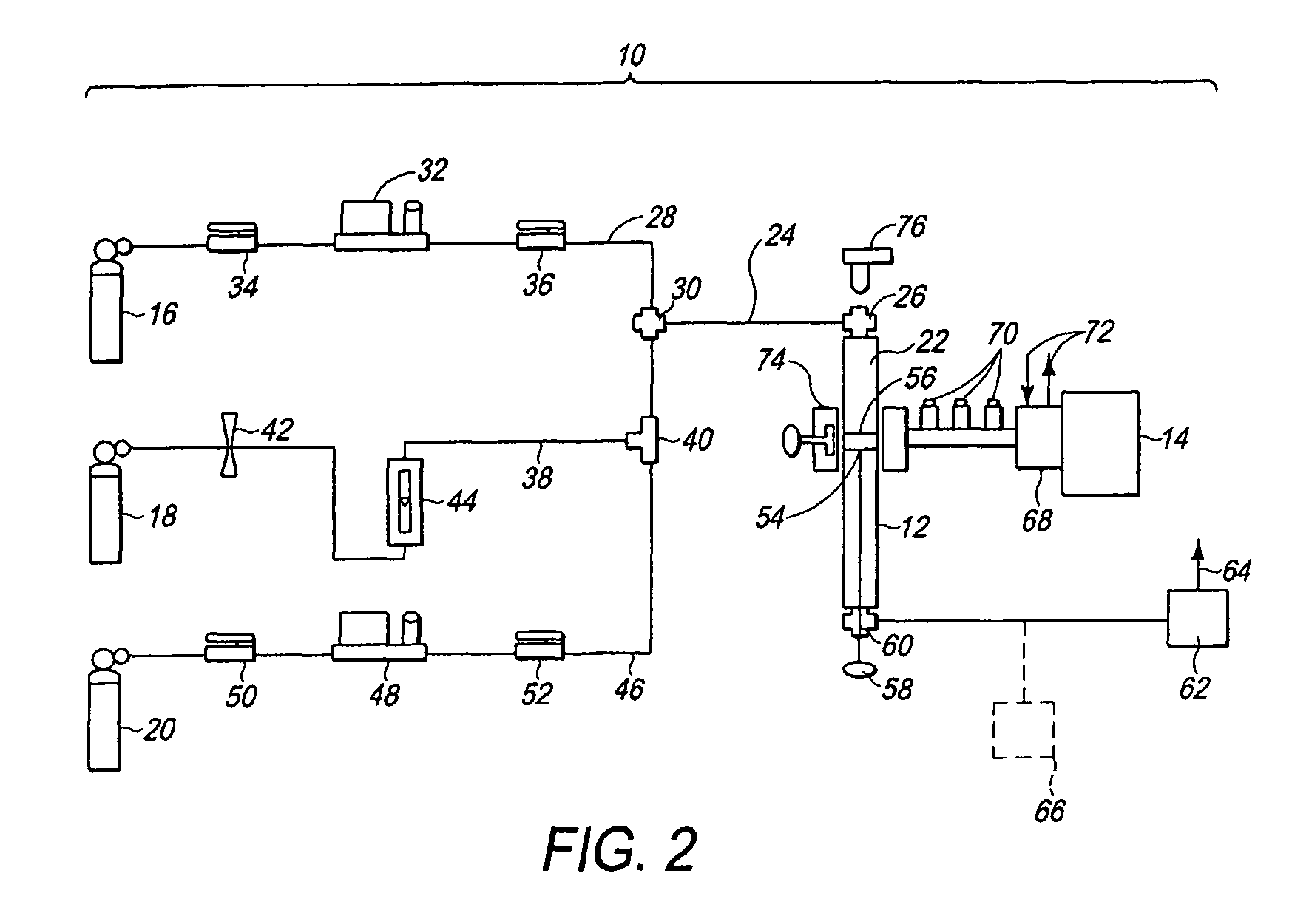 Method for producing a hydrogen enriched fuel and carbon nanotubes using microwave assisted methane decomposition on catalyst