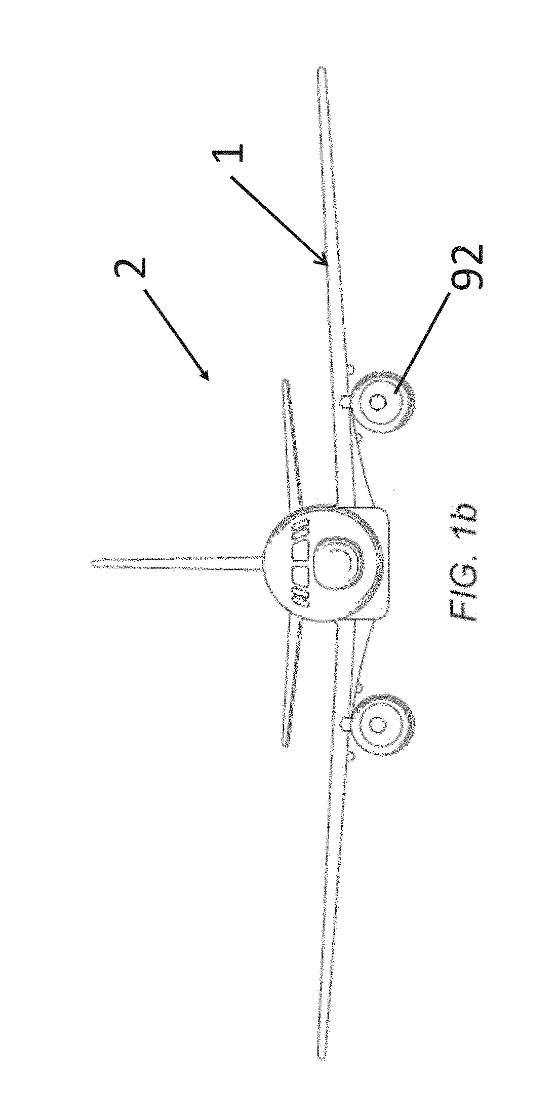 Rotational joint for an aircraft folding wing and method of assembly