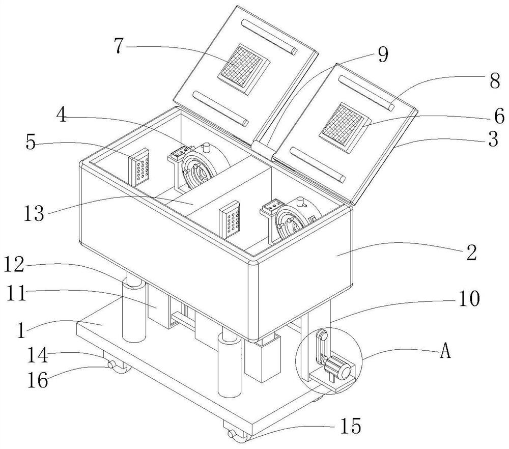 Refrigeration device for sea cucumber processing