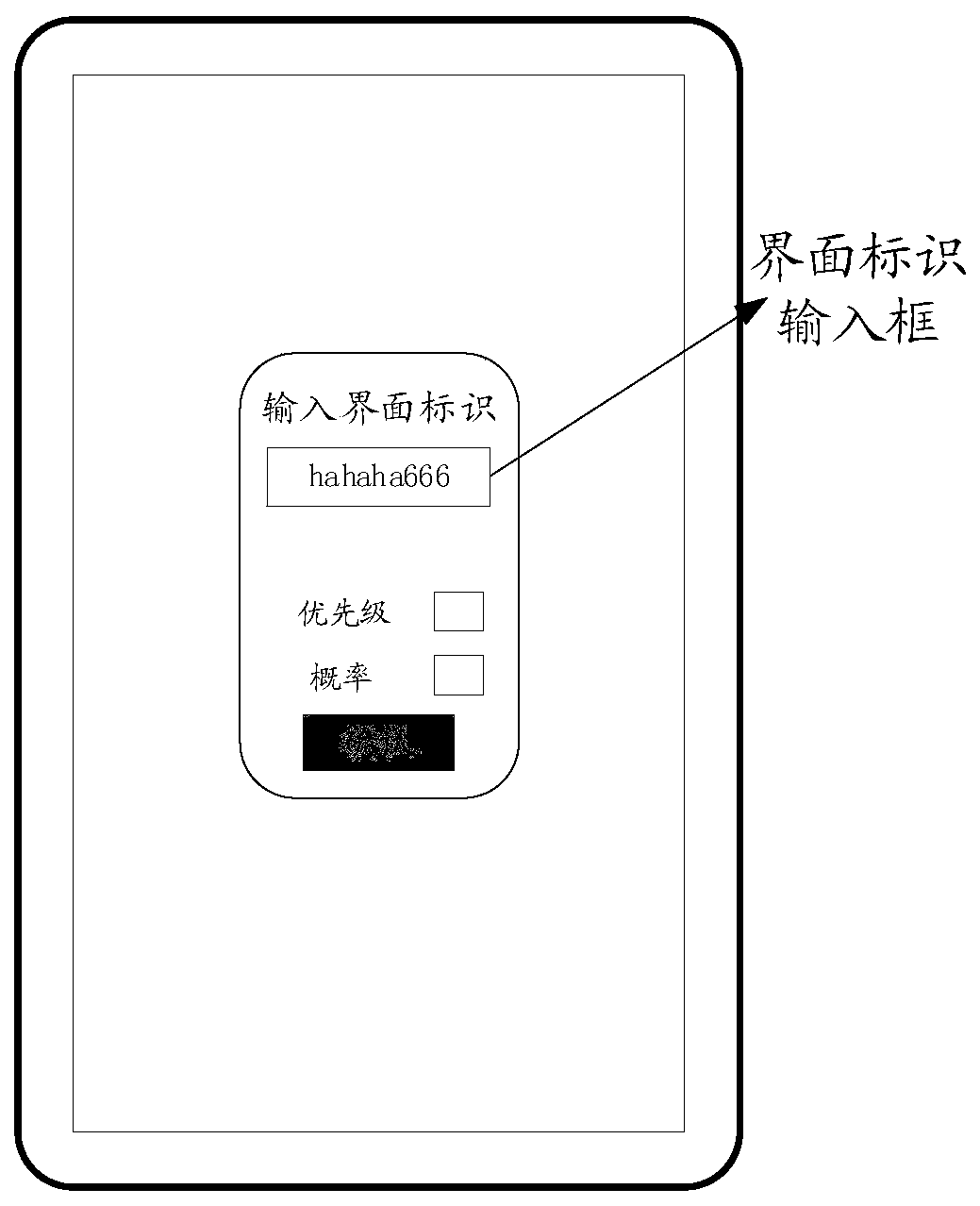 Interface display method and device