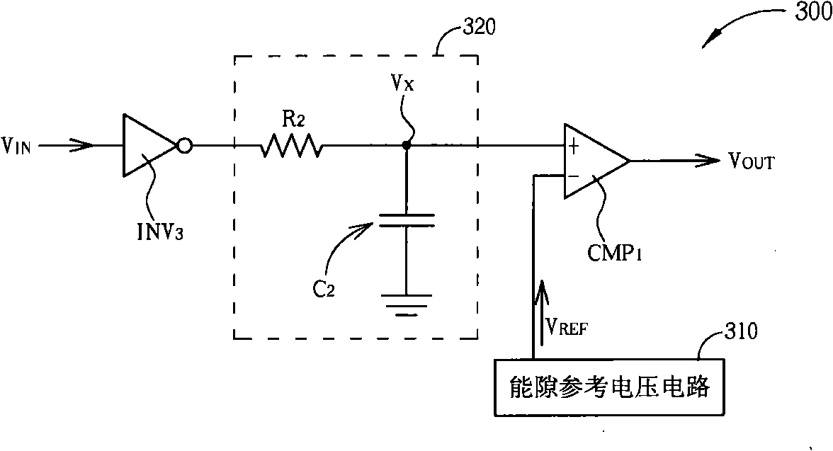 Long delay circuit