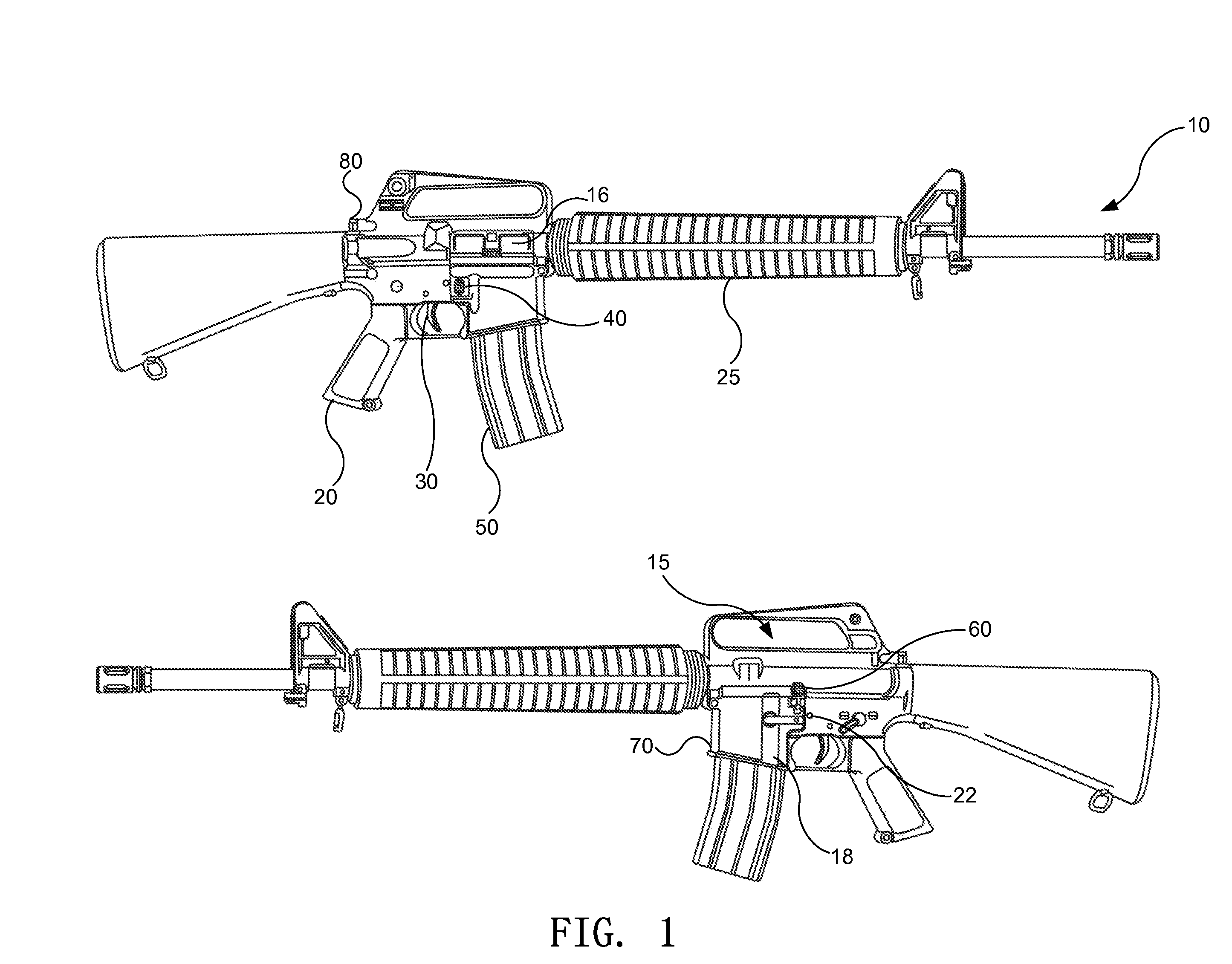 Firearm receiver with ambidextrous functionality