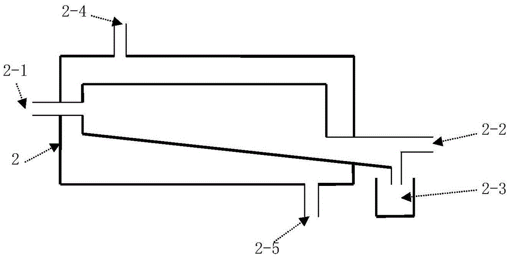 Steel hydrochloric acid pickling wastewater treatment device