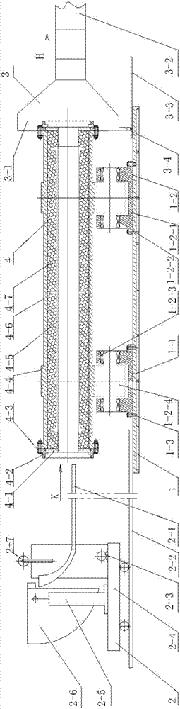 Device and method for full mold centrifugal casting of double-plate flange straight tube and wall flange straight tube