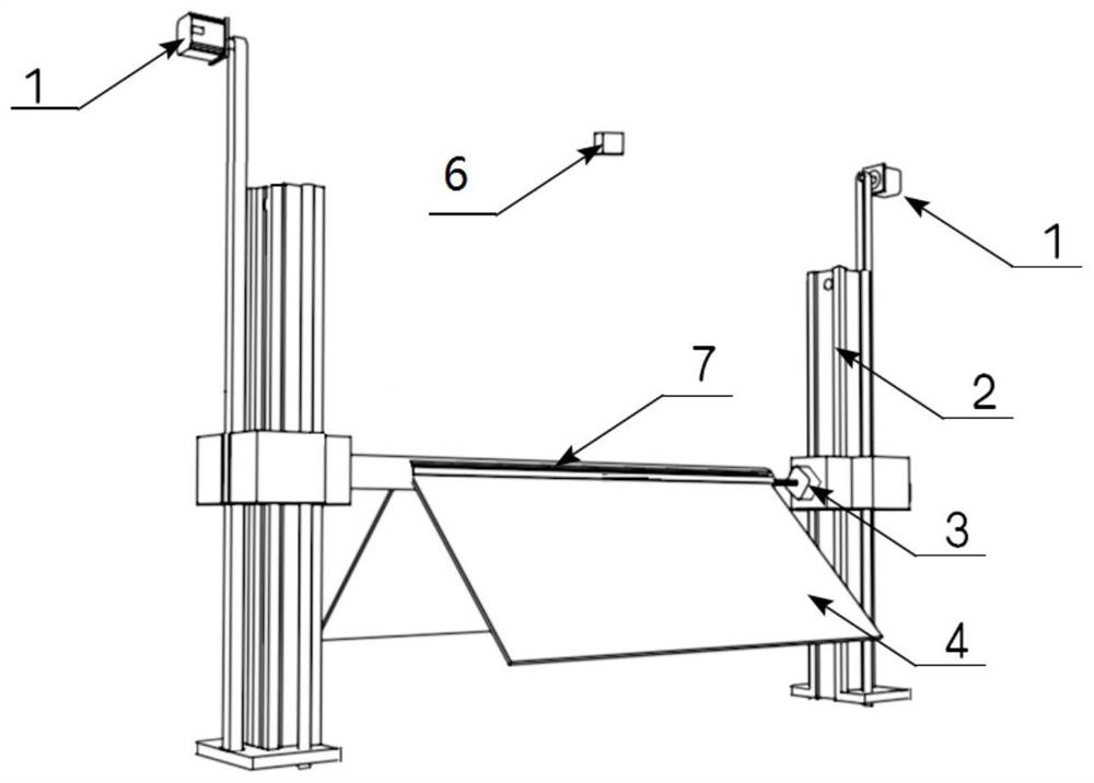 Auxiliary device for anti-sucking and exhausting smoke in tunnel shaft