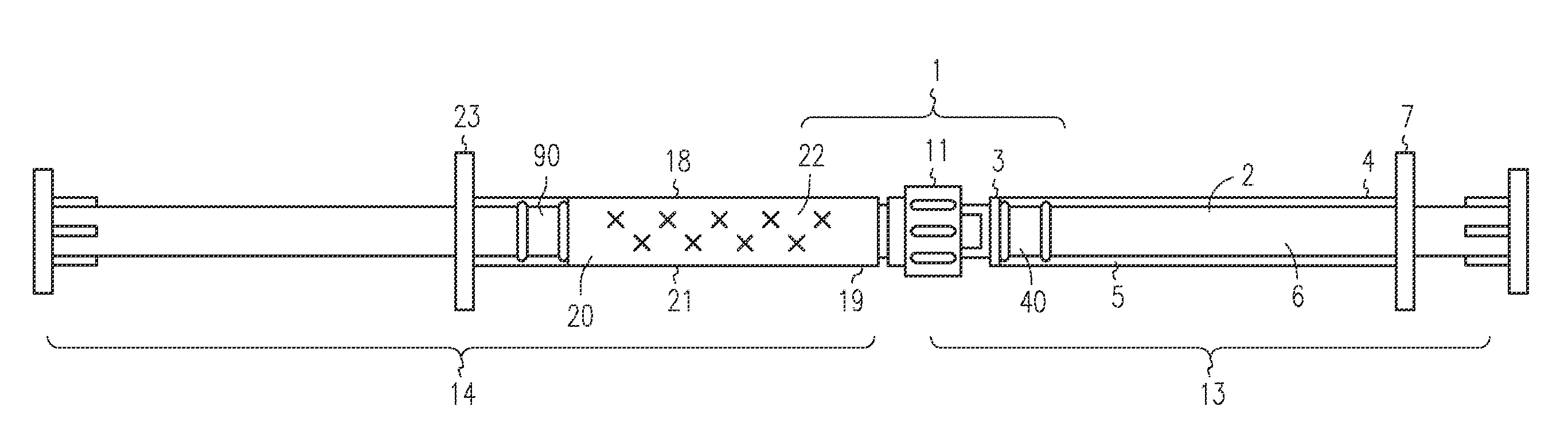 Coupling syringe system and methods for obtaining a mixed composition