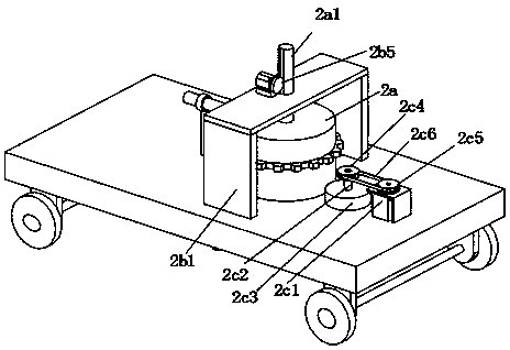 Seeding device for wheat