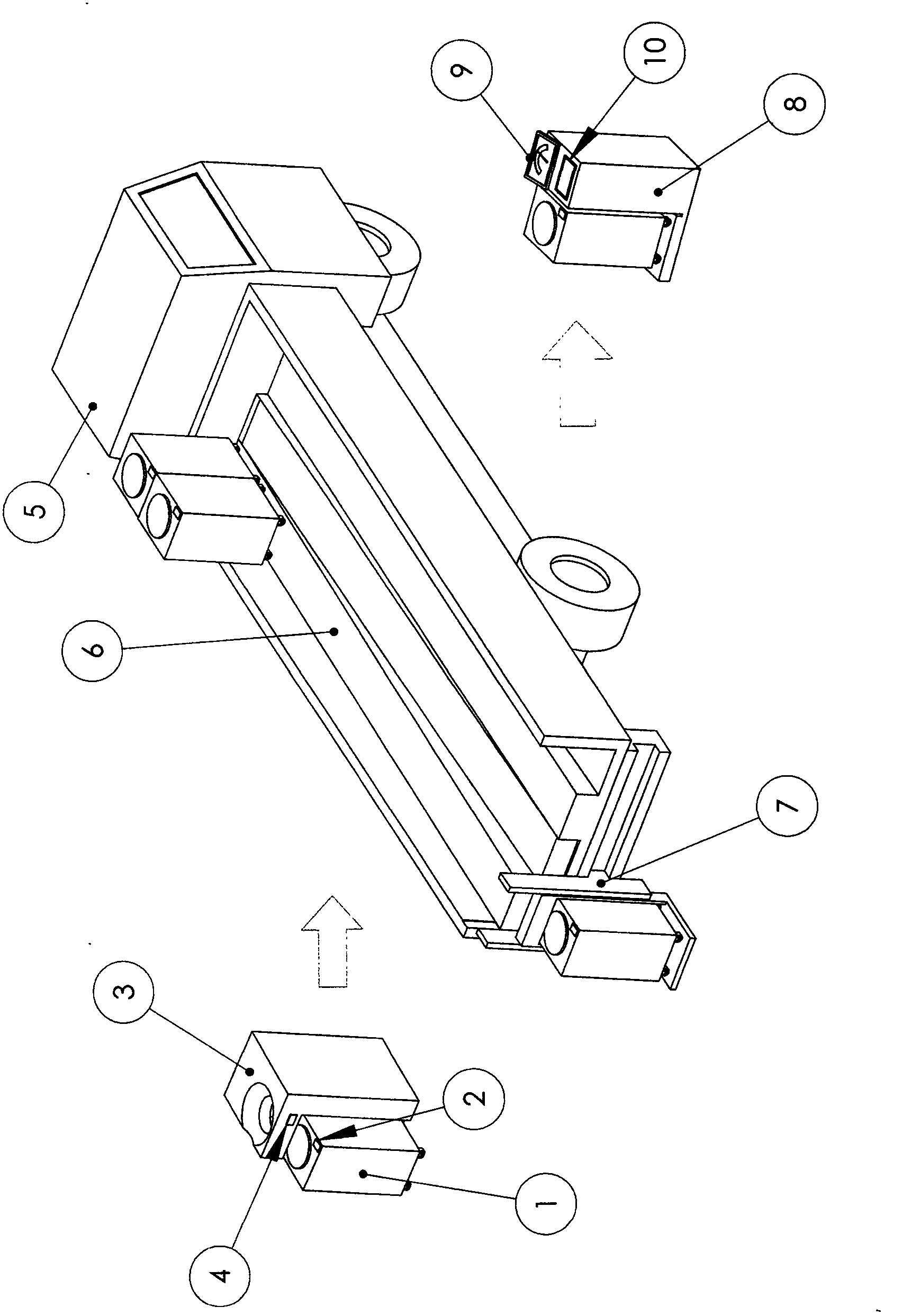Method for conveying food waste by standard circulation box with recording and counting functions