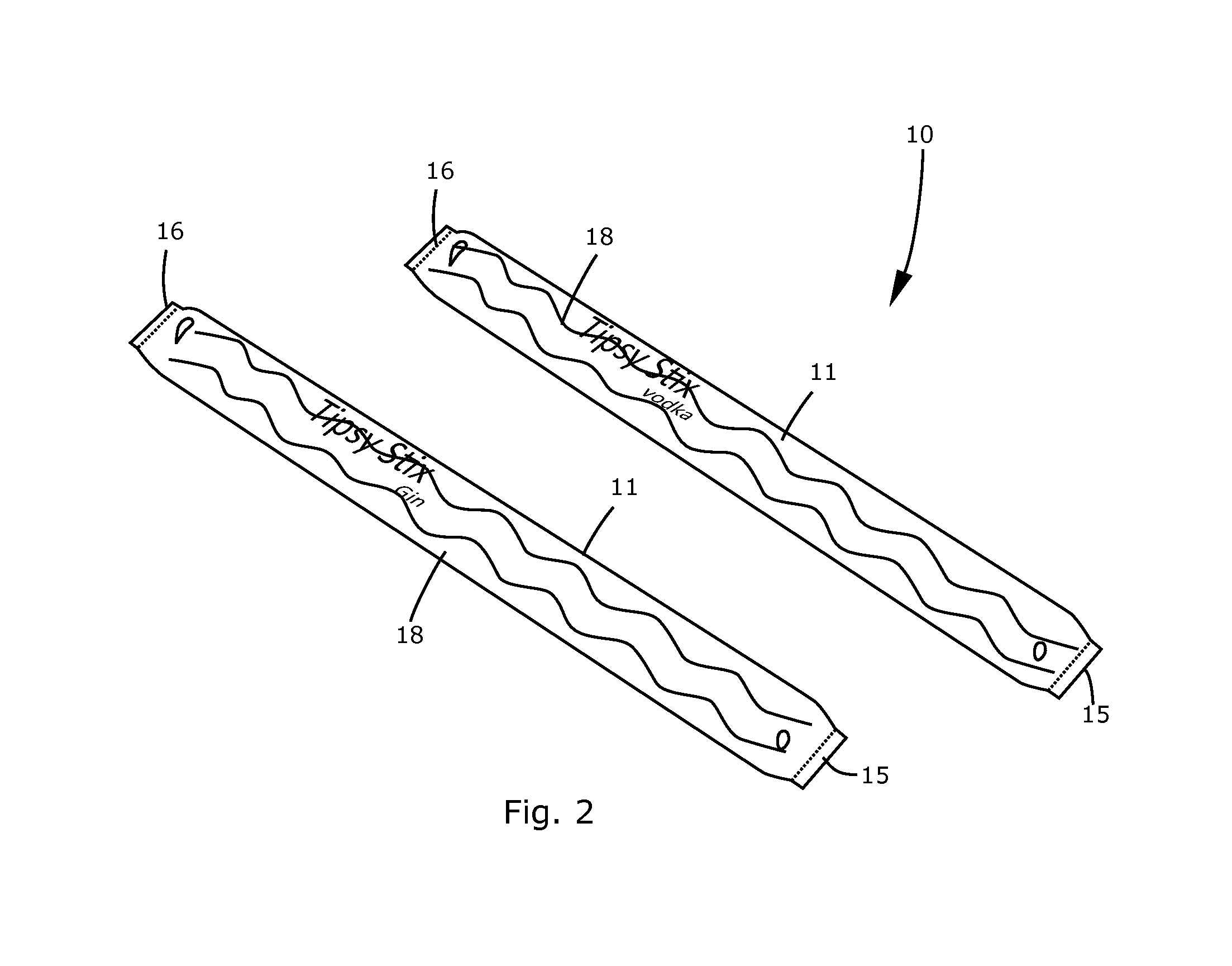 Bifurcated alcoholic beverage dispenser and associated use thereof